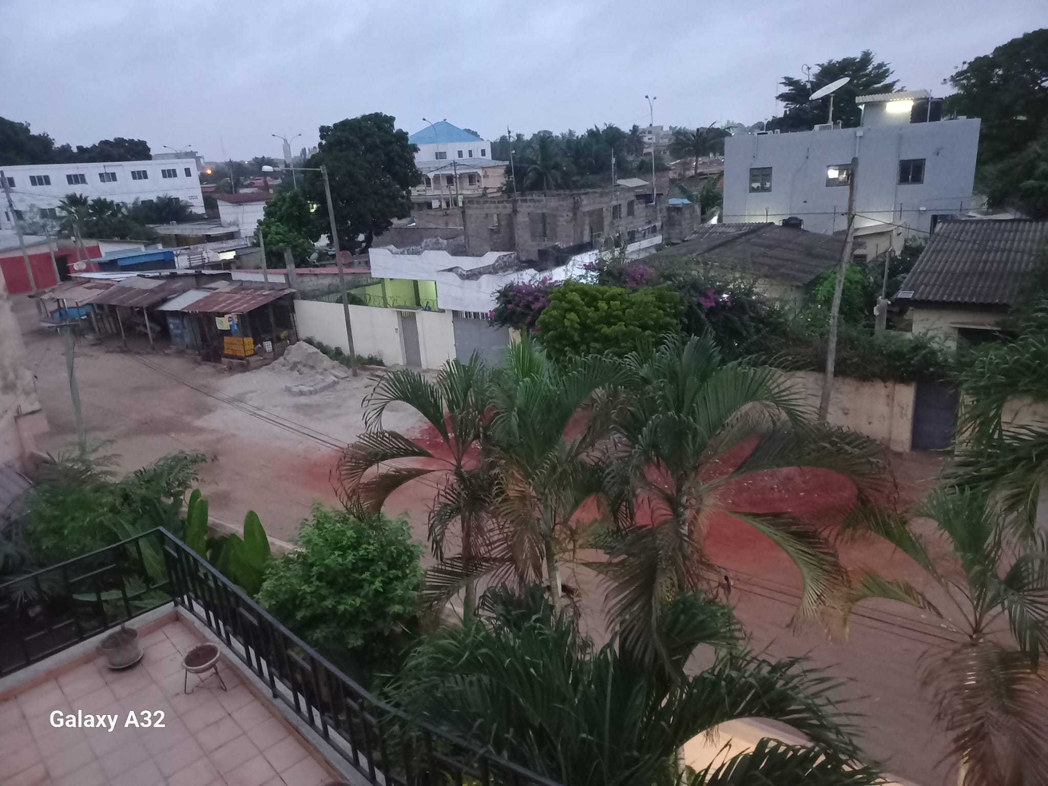 Lomé depuis la terrasse